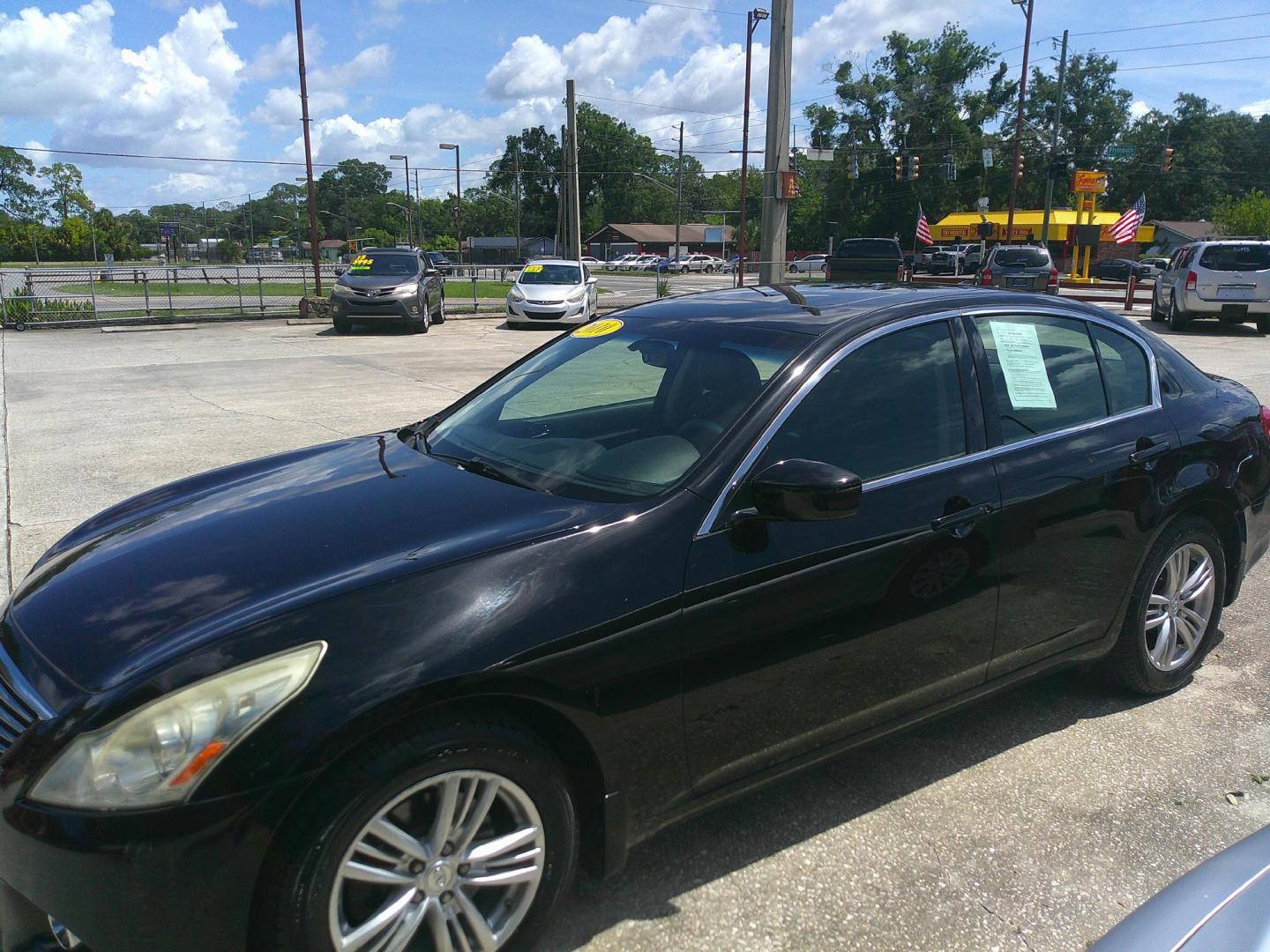 2010 BLACK INFINITI G37X BASE (JN1CV6ARXAM) , located at 1200 Cassat Avenue, Jacksonville, FL, 32205, (904) 695-1885, 30.302404, -81.731033 - Photo#1