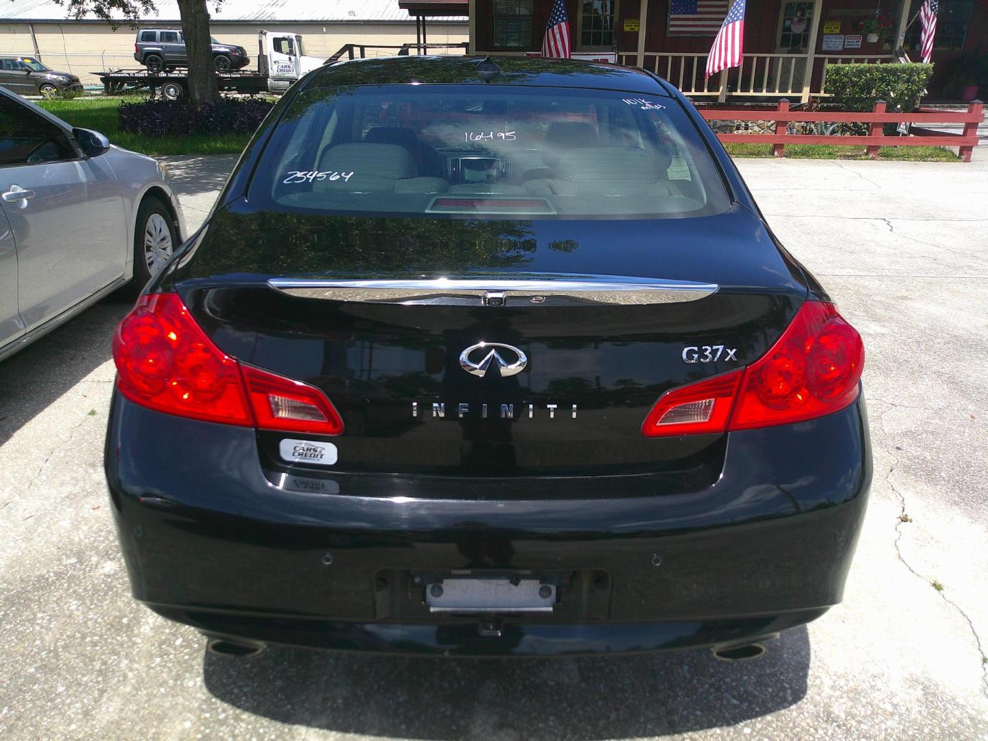 2010 BLACK INFINITI G37X BASE (JN1CV6ARXAM) , located at 1200 Cassat Avenue, Jacksonville, FL, 32205, (904) 695-1885, 30.302404, -81.731033 - Photo#4