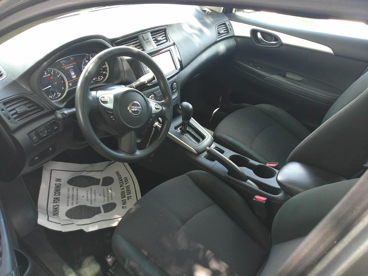 2019 GRAY NISSAN SENTRA SR; S; SL; SV (3N1AB7AP6KY) , located at 10405 Abercorn Street, Savannah, GA, 31419, (912) 921-8965, 31.988262, -81.131760 - Photo#2