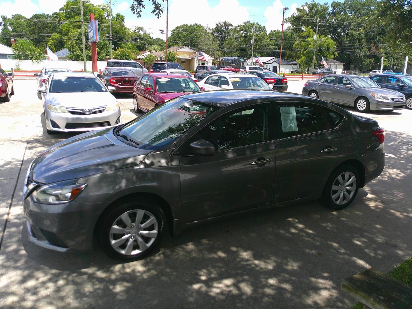 2019 GRAY NISSAN SENTRA SR; S; SL; SV (3N1AB7AP6KY) , located at 10405 Abercorn Street, Savannah, GA, 31419, (912) 921-8965, 31.988262, -81.131760 - Photo#1