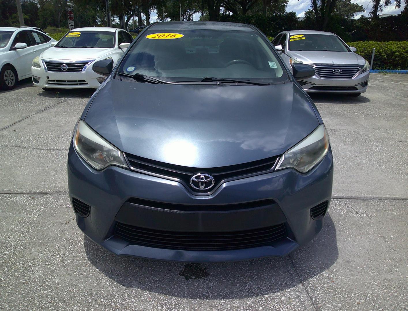 2016 GRAY TOYOTA COROLLA S; LE; L (5YFBURHEXGP) , located at 390 Hansen Avenue, Orange Park, FL, 32065, (904) 276-7933, 30.130497, -81.787529 - Photo#0