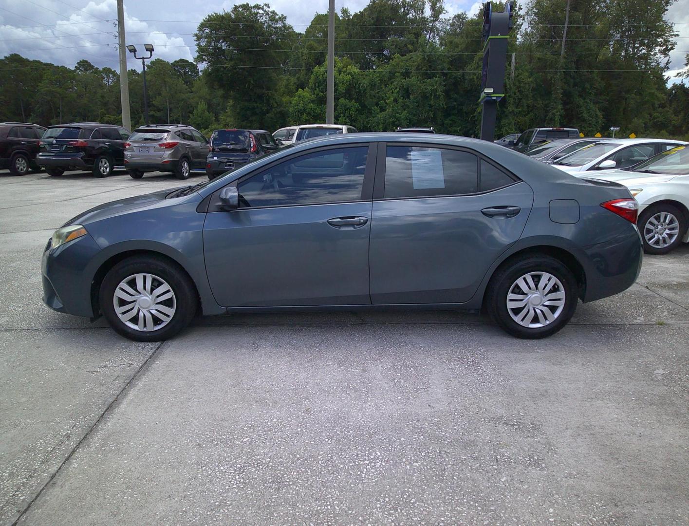 2016 GRAY TOYOTA COROLLA S; LE; L (5YFBURHEXGP) , located at 390 Hansen Avenue, Orange Park, FL, 32065, (904) 276-7933, 30.130497, -81.787529 - Photo#4