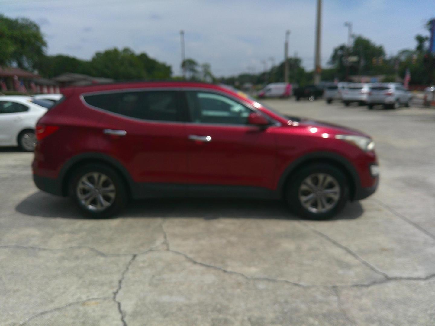 2016 RED HYUNDAI SANTA FE SPORT BASE (5XYZU3LB6GG) , located at 1200 Cassat Avenue, Jacksonville, FL, 32205, (904) 695-1885, 30.302404, -81.731033 - Photo#4