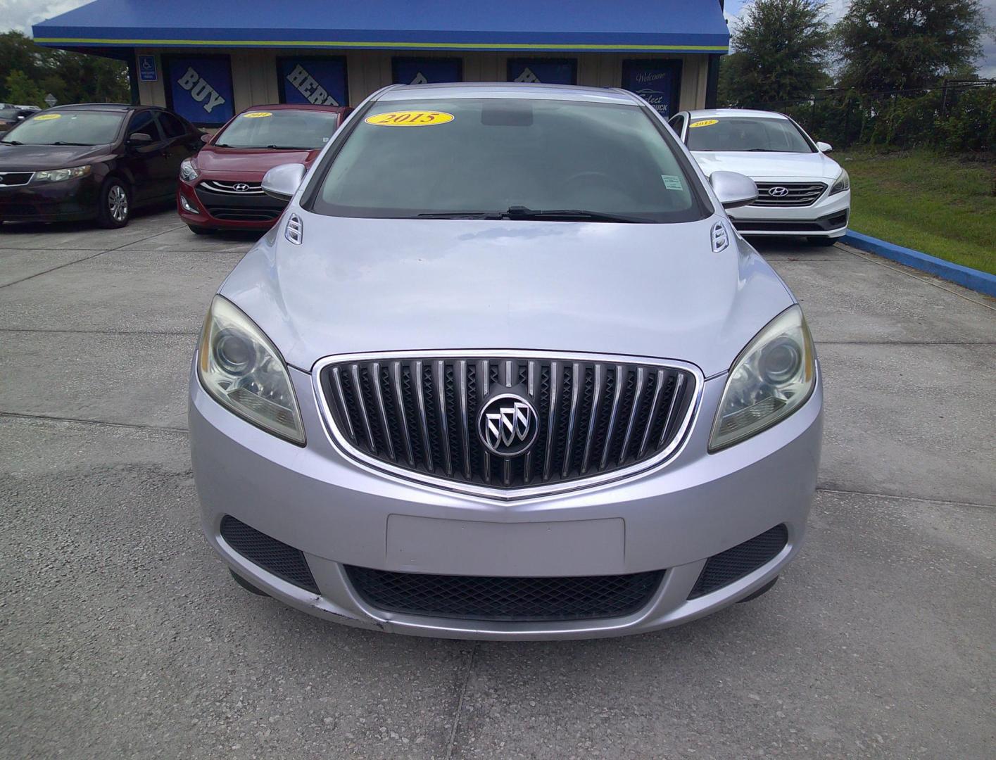 2015 SILVER BUICK VERANO BASE (1G4PP5SK0F4) , located at 390 Hansen Avenue, Orange Park, FL, 32065, (904) 276-7933, 30.130497, -81.787529 - Photo#0