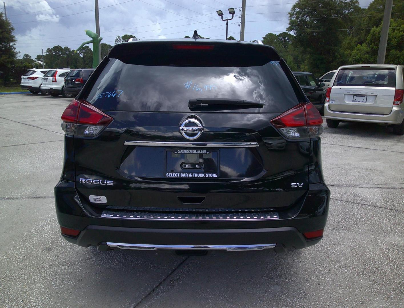 2018 BLACK NISSAN ROGUE S; SL; SV (JN8AT2MT6JW) , located at 390 Hansen Avenue, Orange Park, FL, 32065, (904) 276-7933, 30.130497, -81.787529 - Photo#3