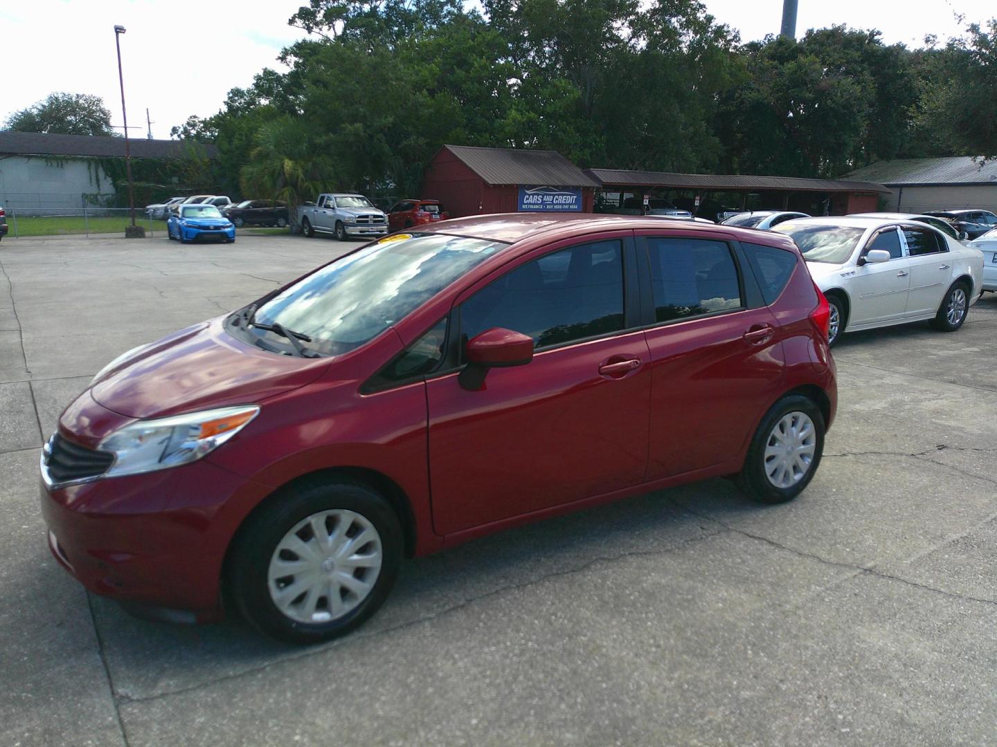 2015 RED NISSAN VERSA NOTE S; SV; S (3N1CE2CP4FL) , located at 390 Hansen Avenue, Orange Park, FL, 32065, (904) 276-7933, 30.130497, -81.787529 - Photo#1