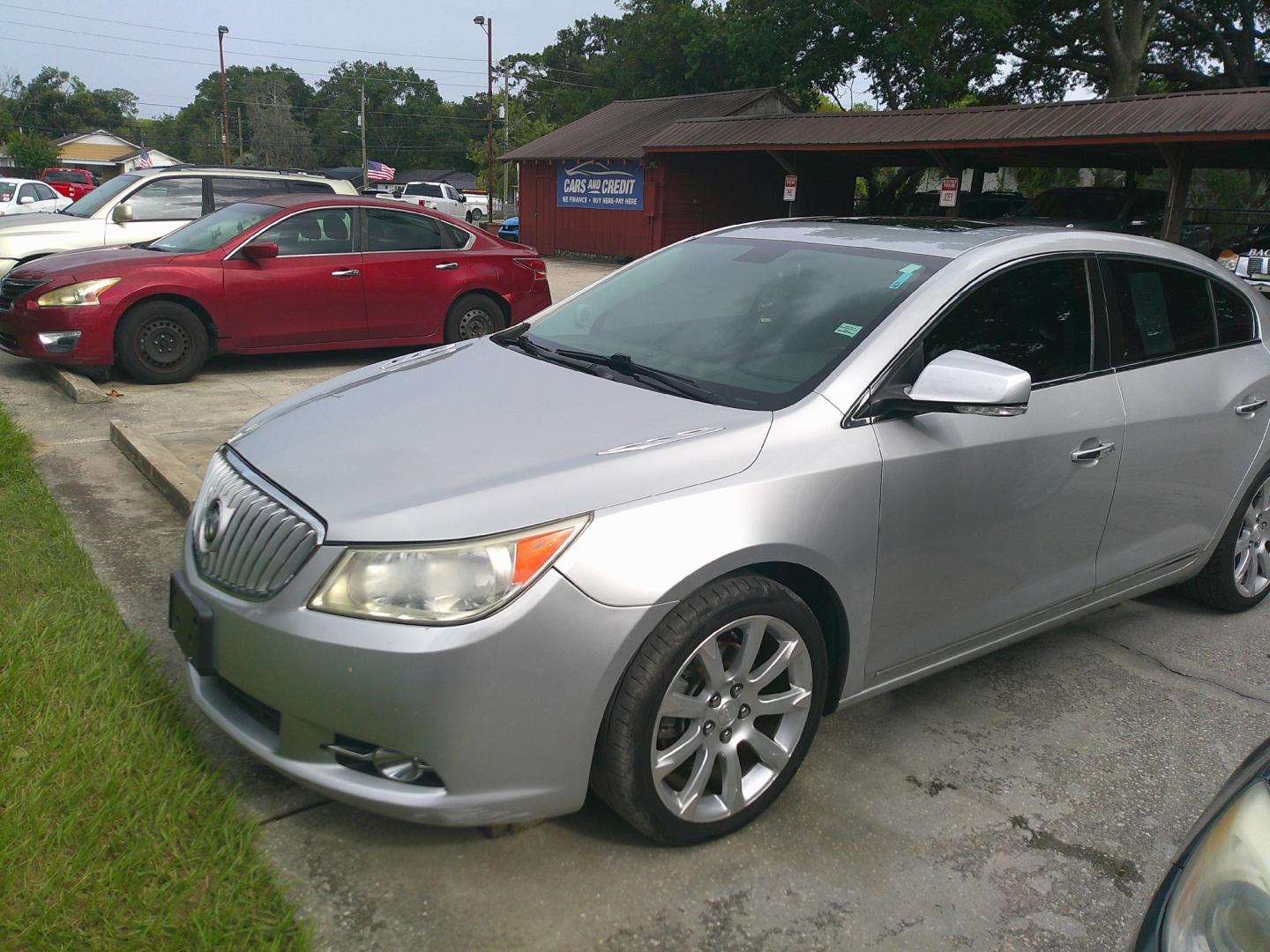 2010 SILVER BUICK LACROSSE CXS (1G4GE5EV7AF) , located at 390 Hansen Avenue, Orange Park, FL, 32065, (904) 276-7933, 30.130497, -81.787529- Photo#1