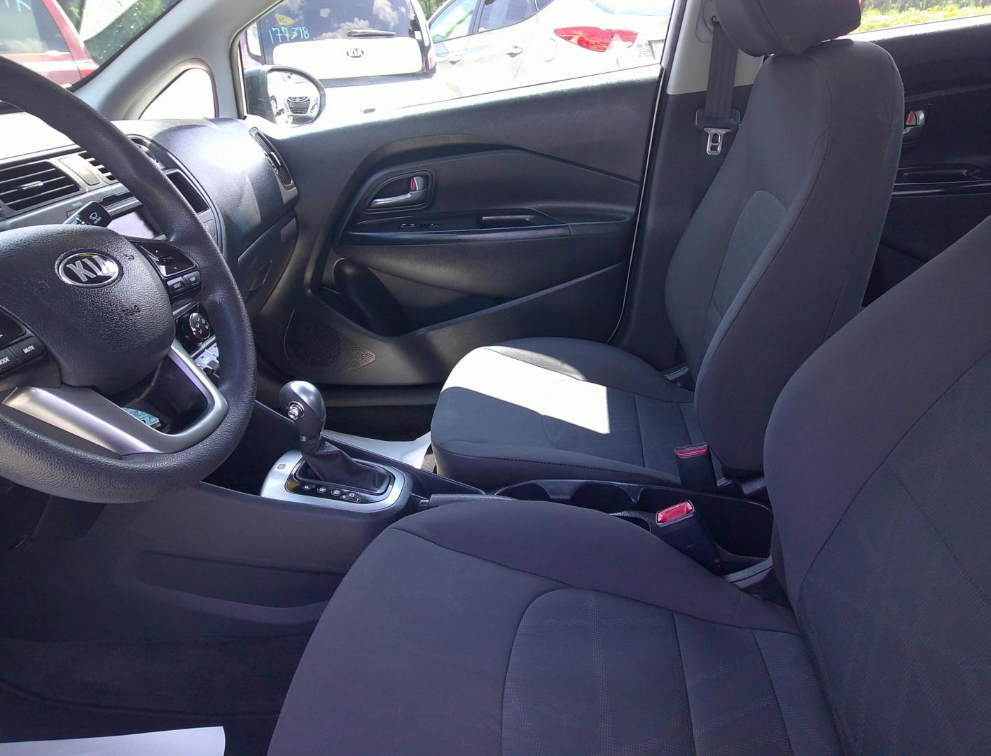 2014 SILVER KIA RIO LX (KNADM4A33E6) , located at 390 Hansen Avenue, Orange Park, FL, 32065, (904) 276-7933, 30.130497, -81.787529 - Photo#1