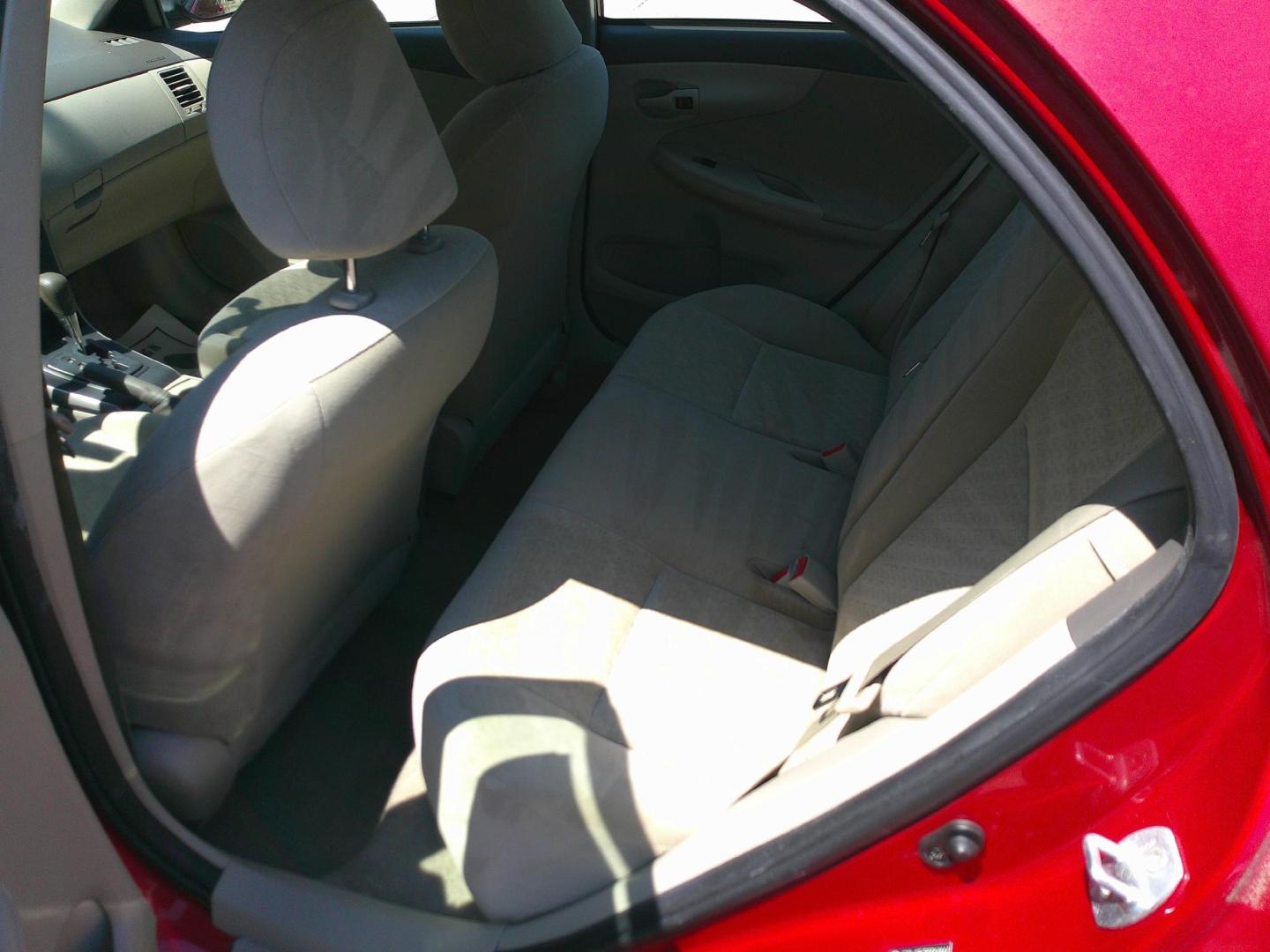 2009 RED TOYOTA COROLLA BASE; S; LE; (JTDBL40E399) , located at 390 Hansen Avenue, Orange Park, FL, 32065, (904) 276-7933, 30.130497, -81.787529 - Photo#3