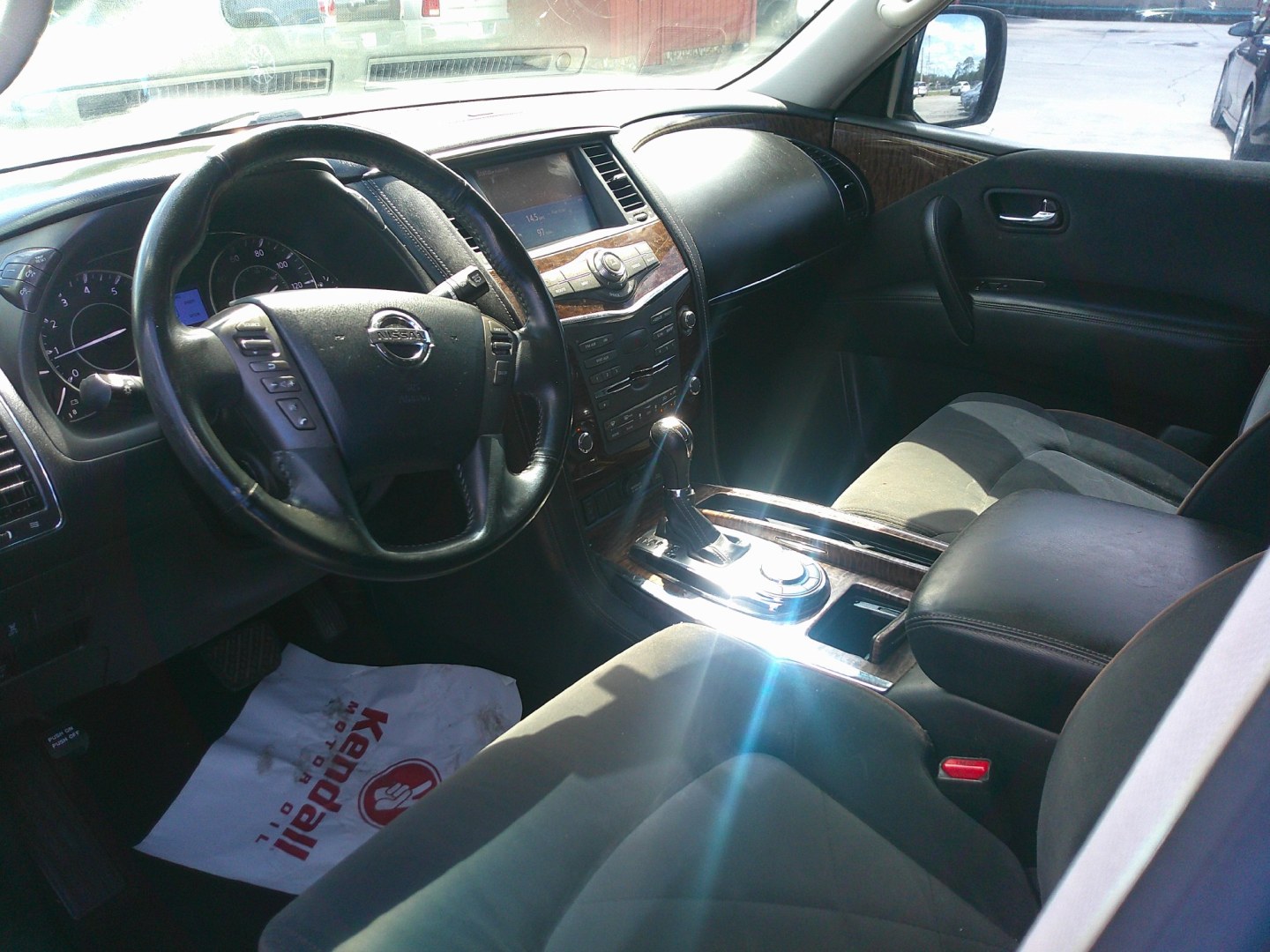 2017 GRAY NISSAN ARMADA SL; PLATINUM; (JN8AY2ND2H9) , located at 390 Hansen Avenue, Orange Park, FL, 32065, (904) 276-7933, 30.130497, -81.787529- Photo#2