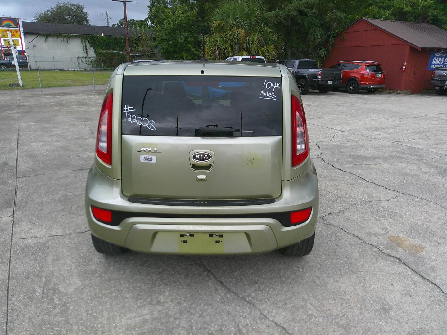 2012 GREEN KIA SOUL BASE; SPORT; + (KNDJT2A64C7) , located at 1200 Cassat Avenue, Jacksonville, FL, 32205, (904) 695-1885, 30.302404, -81.731033 - Photo#3