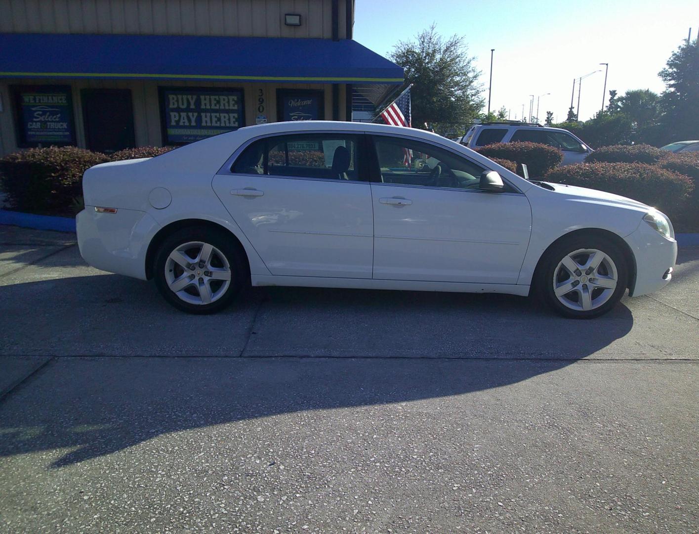 2012 WHITE CHEVROLET MALIBU FLEET (1G1ZA5EU7CF) , located at 390 Hansen Avenue, Orange Park, FL, 32065, (904) 276-7933, 30.130497, -81.787529 - Photo#2
