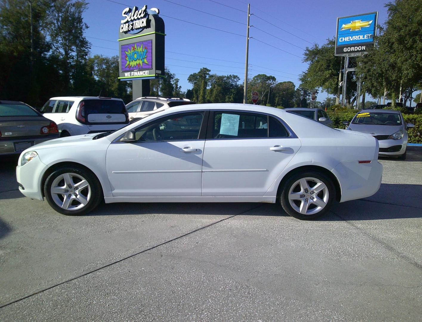 2012 WHITE CHEVROLET MALIBU FLEET (1G1ZA5EU7CF) , located at 390 Hansen Avenue, Orange Park, FL, 32065, (904) 276-7933, 30.130497, -81.787529 - Photo#4