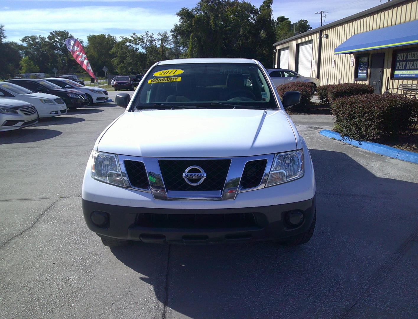 2011 WHITE NISSAN FRONTIER S; SL; SV (1N6AD0ER9BC) , located at 390 Hansen Avenue, Orange Park, FL, 32065, (904) 276-7933, 30.130497, -81.787529 - Photo#1