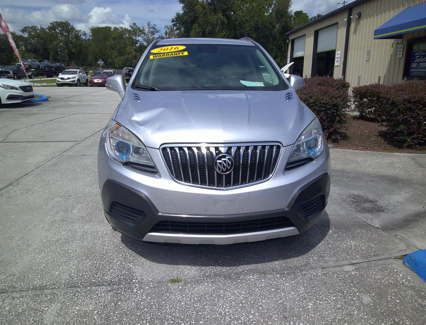 2016 SILVER BUICK ENCORE BASE (KL4CJASB2GB) , located at 390 Hansen Avenue, Orange Park, FL, 32065, (904) 276-7933, 30.130497, -81.787529 - Photo#0