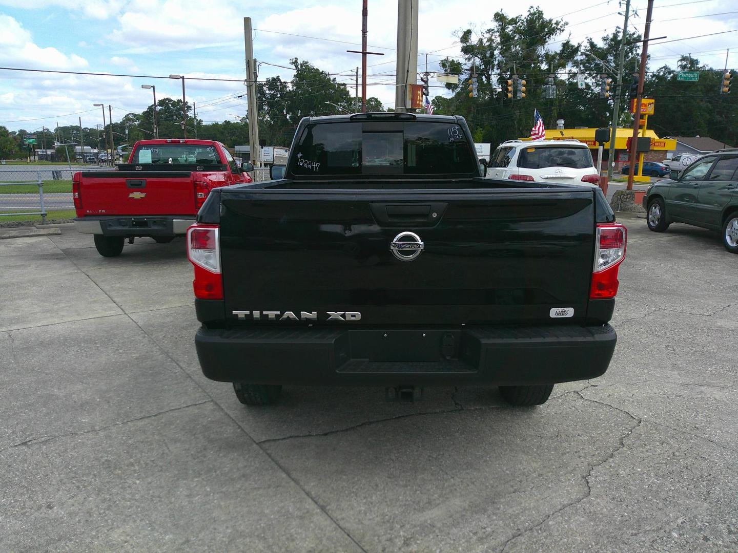 2017 BLACK NISSAN TITAN XD S; SL; PRO- (1N6AA1R98HN) , located at 1200 Cassat Avenue, Jacksonville, FL, 32205, (904) 695-1885, 30.302404, -81.731033 - Photo#3
