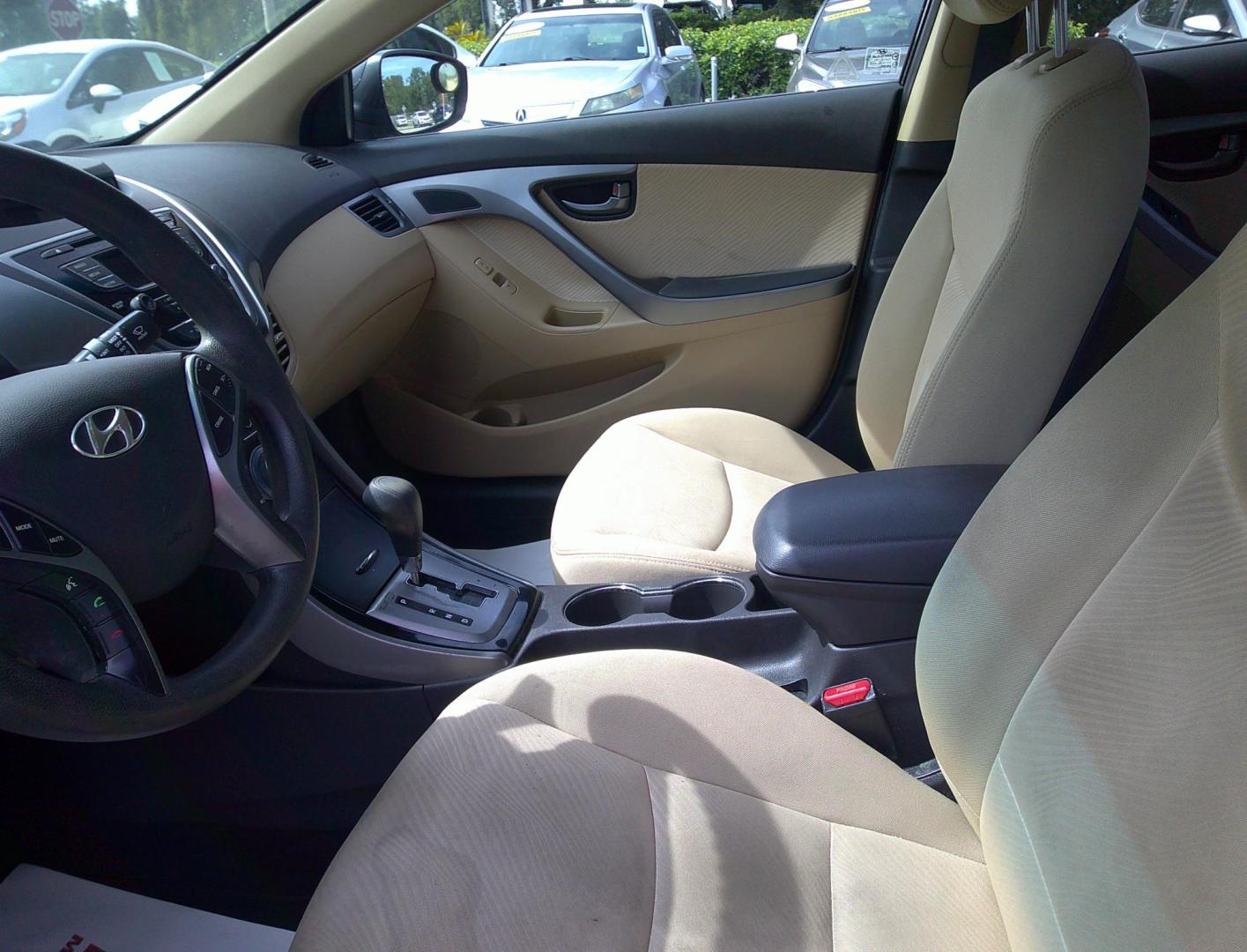 2013 BLACK HYUNDAI ELANTRA GLS; LIMITED (KMHDH4AE8DU) , located at 1200 Cassat Avenue, Jacksonville, FL, 32205, (904) 695-1885, 30.302404, -81.731033 - Photo#1