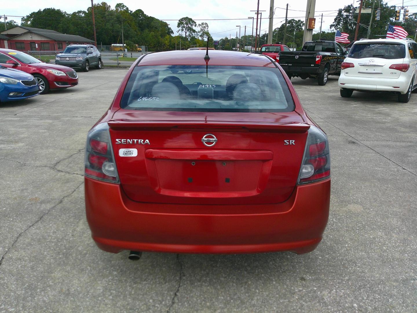 2011 RED NISSAN SENTRA 2.0; 2.0 S; 2 (3N1AB6AP8BL) , located at 1200 Cassat Avenue, Jacksonville, FL, 32205, (904) 695-1885, 30.302404, -81.731033 - Photo#5