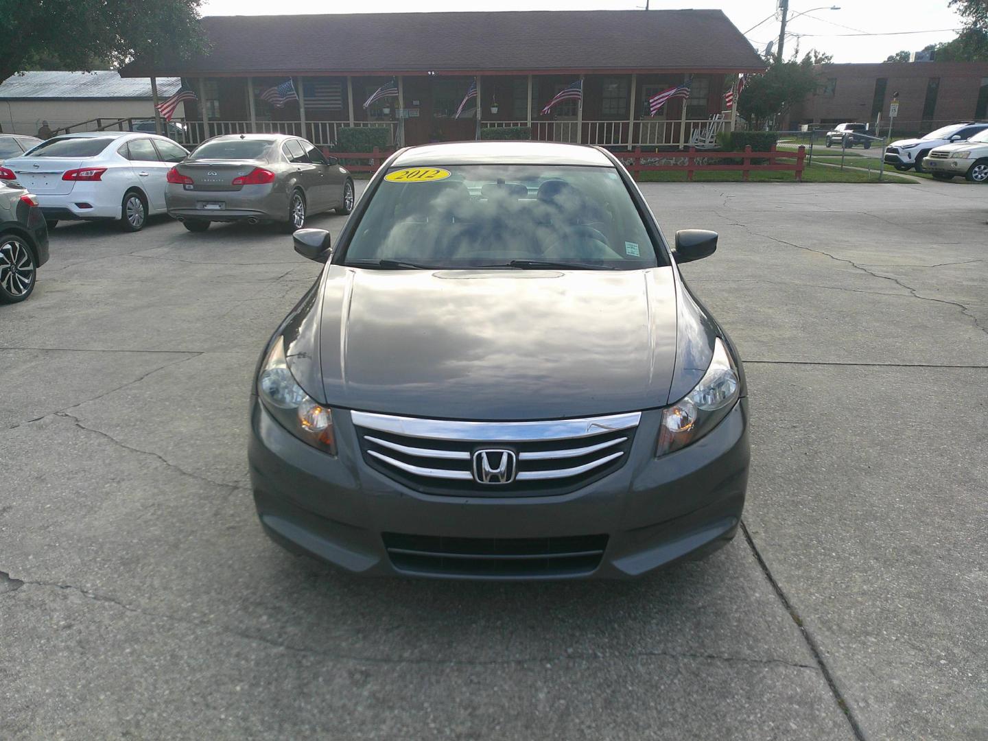2012 GRAY HONDA ACCORD LX (1HGCP2F38CA) , located at 1200 Cassat Avenue, Jacksonville, FL, 32205, (904) 695-1885, 30.302404, -81.731033 - Photo#0