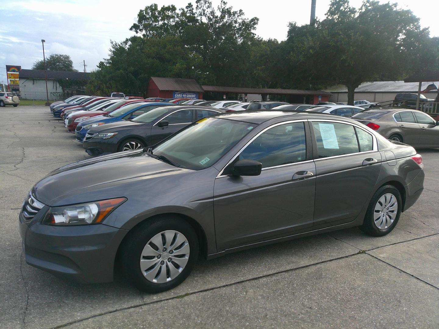 2012 GRAY HONDA ACCORD LX (1HGCP2F38CA) , located at 1200 Cassat Avenue, Jacksonville, FL, 32205, (904) 695-1885, 30.302404, -81.731033 - Photo#1