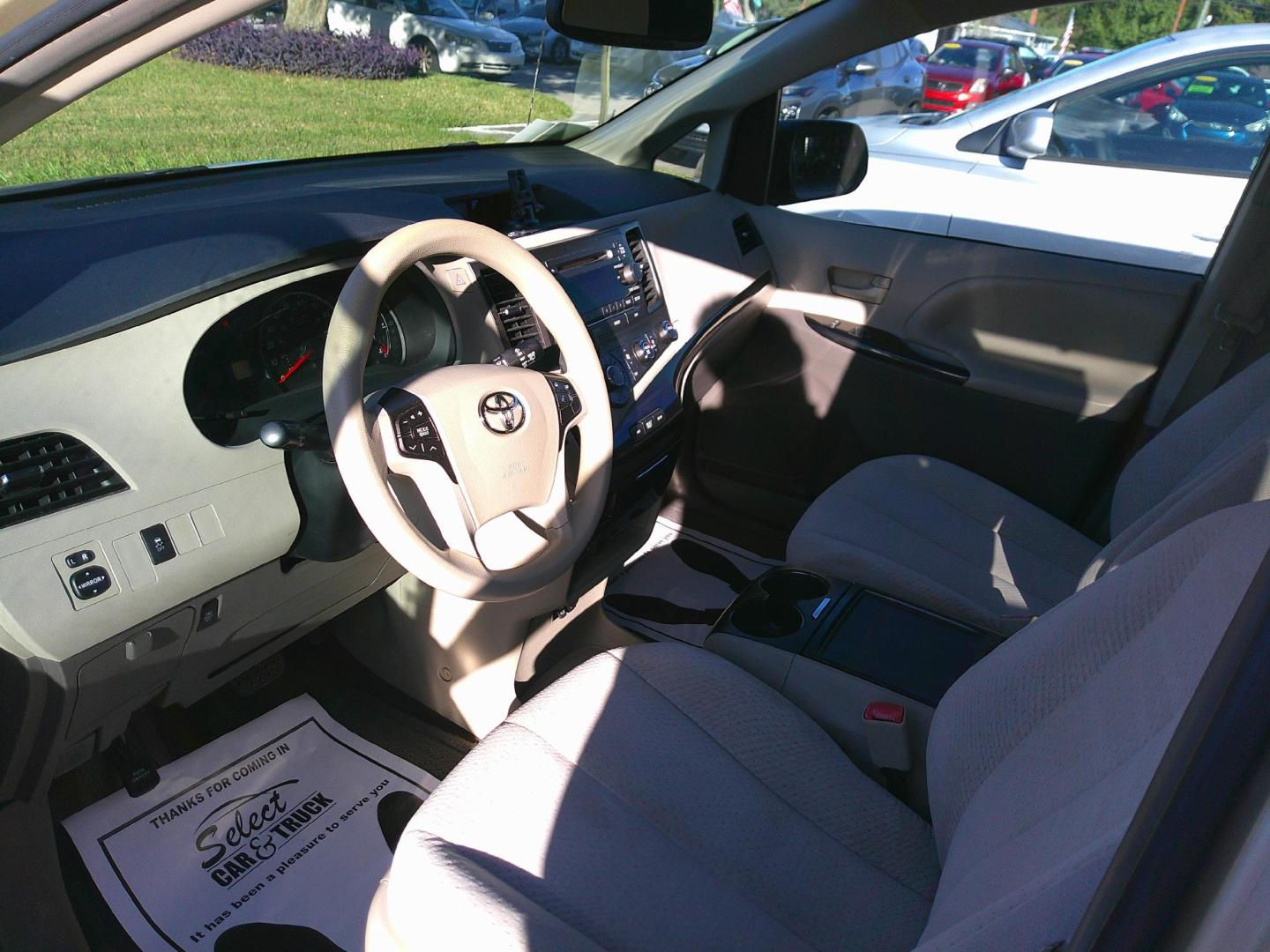 2012 GOLD TOYOTA SIENNA BASE; LIMITED (5TDKK3DC8CS) , located at 1200 Cassat Avenue, Jacksonville, FL, 32205, (904) 695-1885, 30.302404, -81.731033 - Photo#2