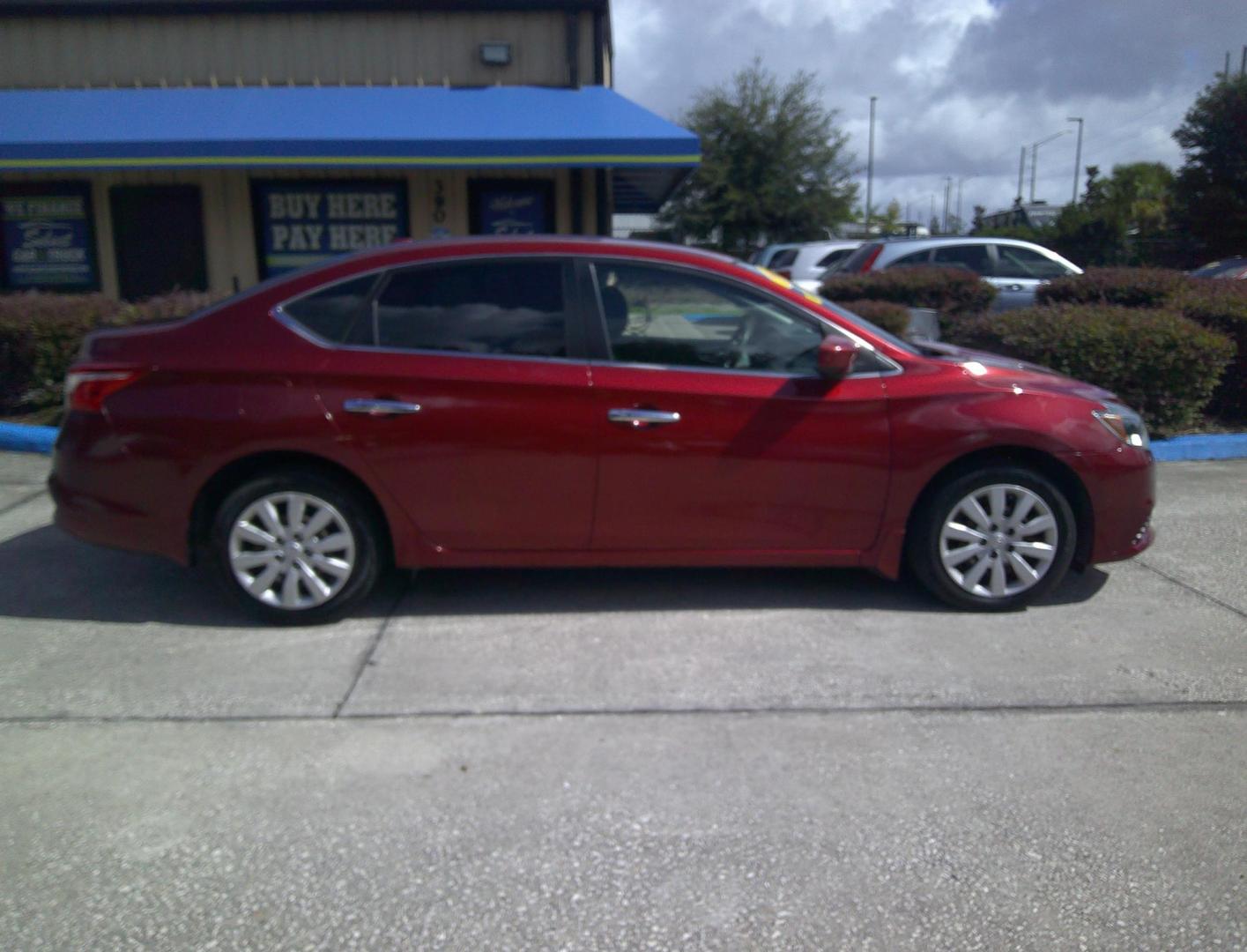 2016 BURGUNDY NISSAN SENTRA SR; S; SL; SV (3N1AB7AP2GL) , located at 390 Hansen Avenue, Orange Park, FL, 32065, (904) 276-7933, 30.130497, -81.787529 - Photo#2