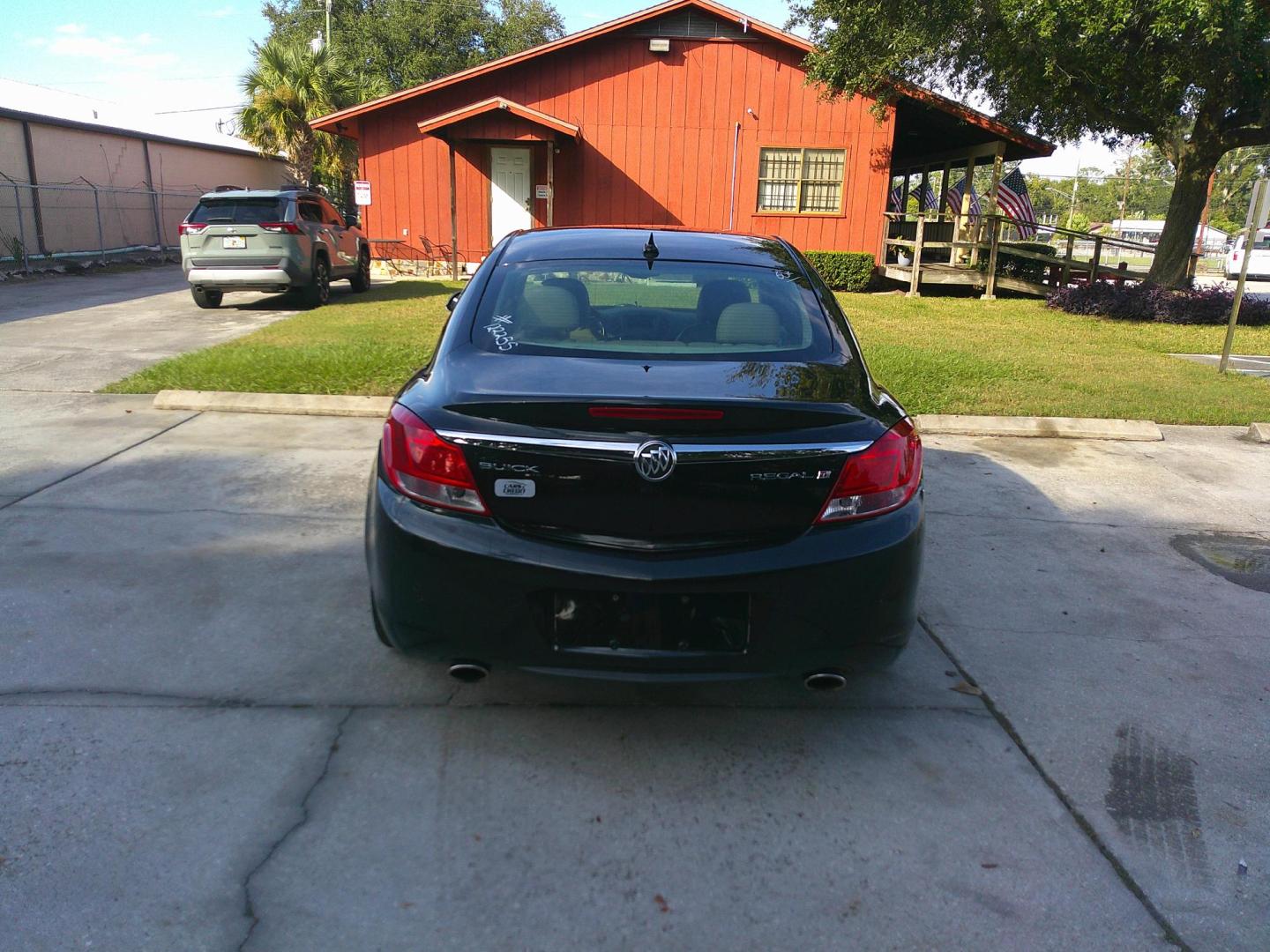 2012 BLACK BUICK REGAL (2G4GS5EV4C9) , located at 390 Hansen Avenue, Orange Park, FL, 32065, (904) 276-7933, 30.130497, -81.787529 - Photo#3