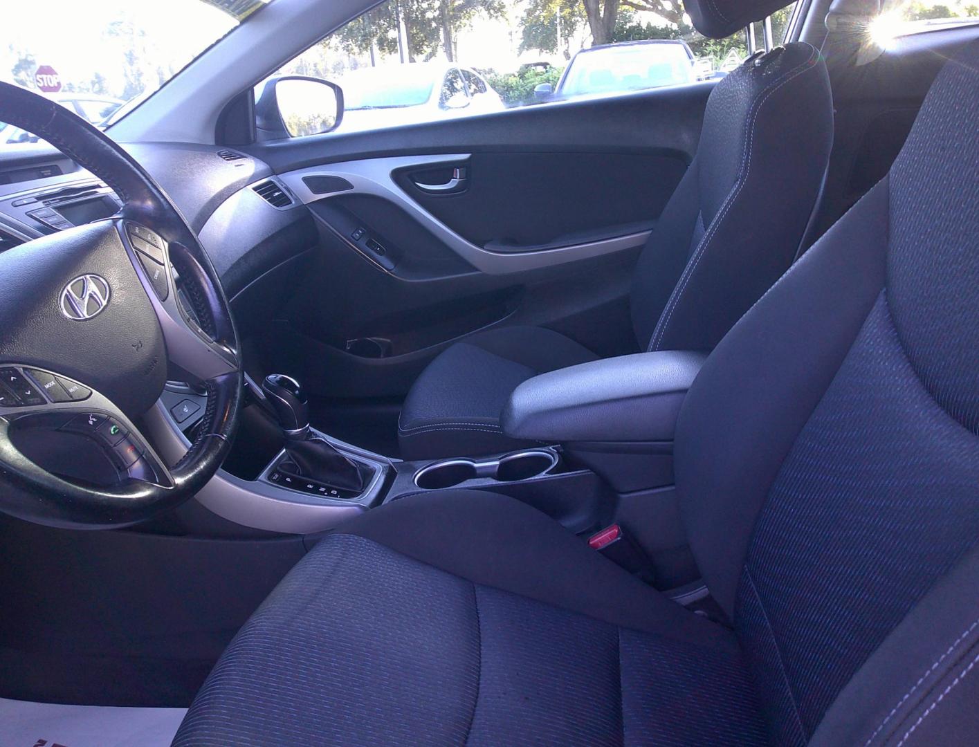2014 SILVER HYUNDAI ELANTRA COUPE BASE (KMHDH6AH7EU) , located at 390 Hansen Avenue, Orange Park, FL, 32065, (904) 276-7933, 30.130497, -81.787529 - Photo#1