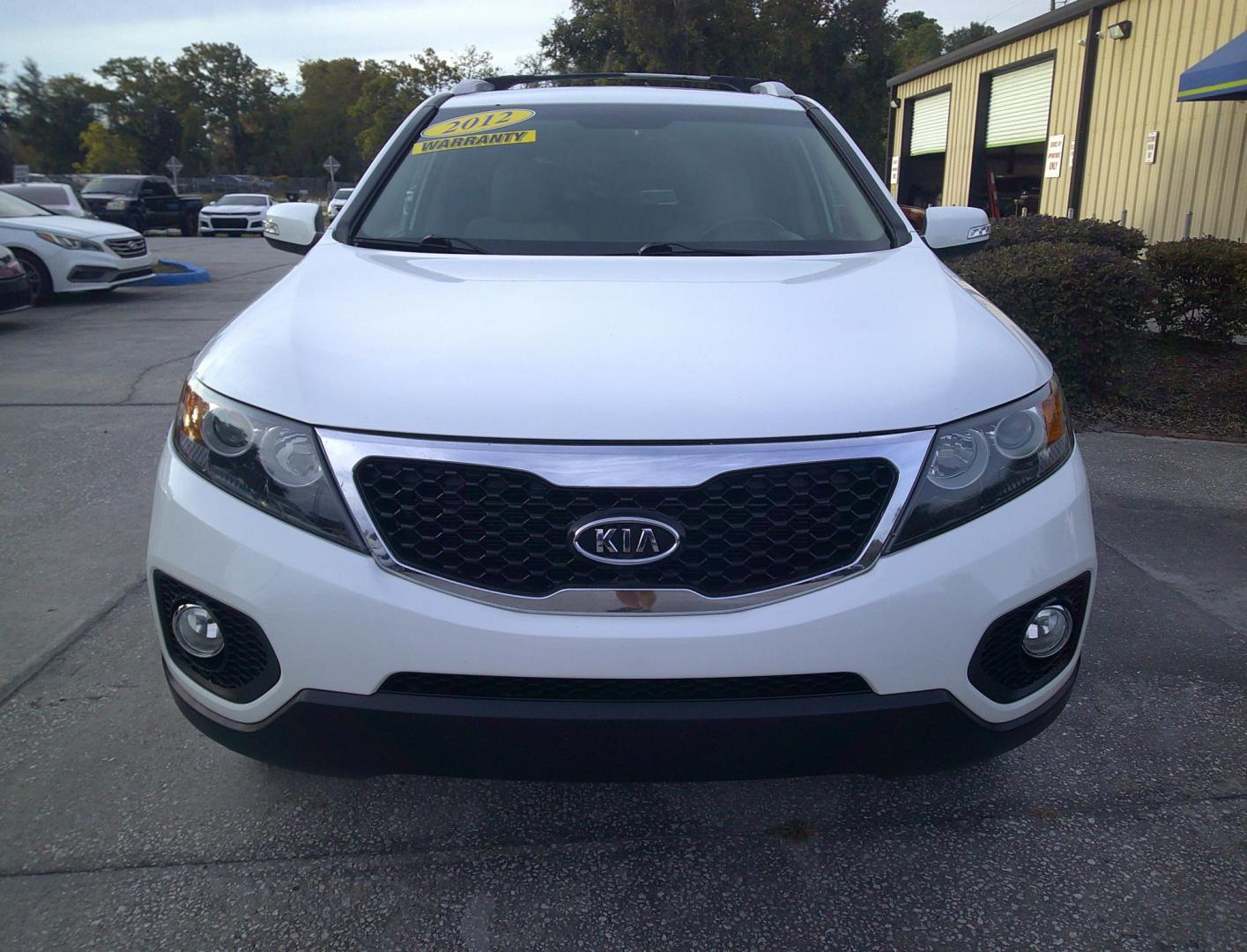 2012 WHITE KIA SORENTO BASE; EX; LX (5XYKT3A60CG) , located at 390 Hansen Avenue, Orange Park, FL, 32065, (904) 276-7933, 30.130497, -81.787529 - Photo#0