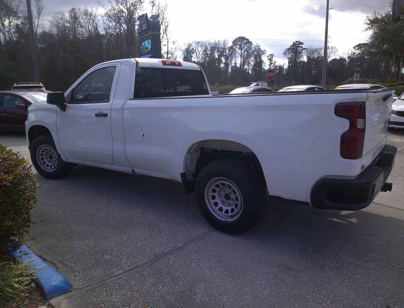 2021 WHITE CHEVROLET SILVERADO WORK TRUCK (3GCNWAEKXMG) , located at 390 Hansen Avenue, Orange Park, FL, 32065, (904) 276-7933, 30.130497, -81.787529 - Photo#2