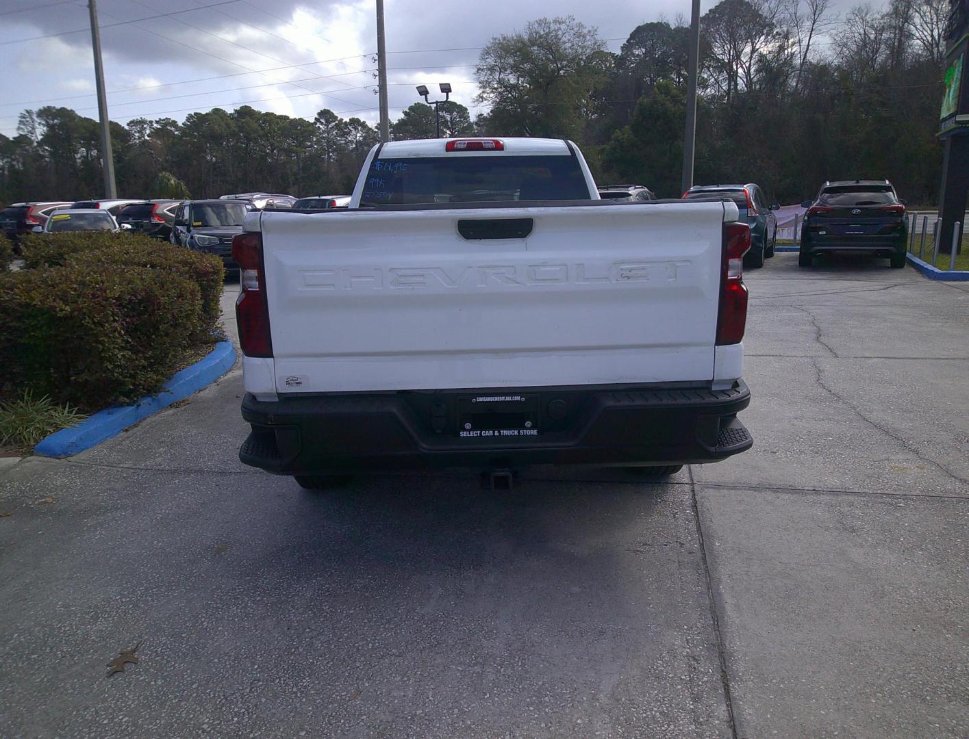 2021 WHITE CHEVROLET SILVERADO WORK TRUCK (3GCNWAEKXMG) , located at 390 Hansen Avenue, Orange Park, FL, 32065, (904) 276-7933, 30.130497, -81.787529 - Photo#3