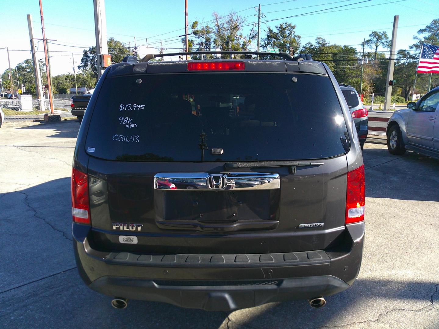 2012 BROWN HONDA PILOT TOURING-RES (5FNYF3H93CB) , located at 1200 Cassat Avenue, Jacksonville, FL, 32205, (904) 695-1885, 30.302404, -81.731033 - Photo#5