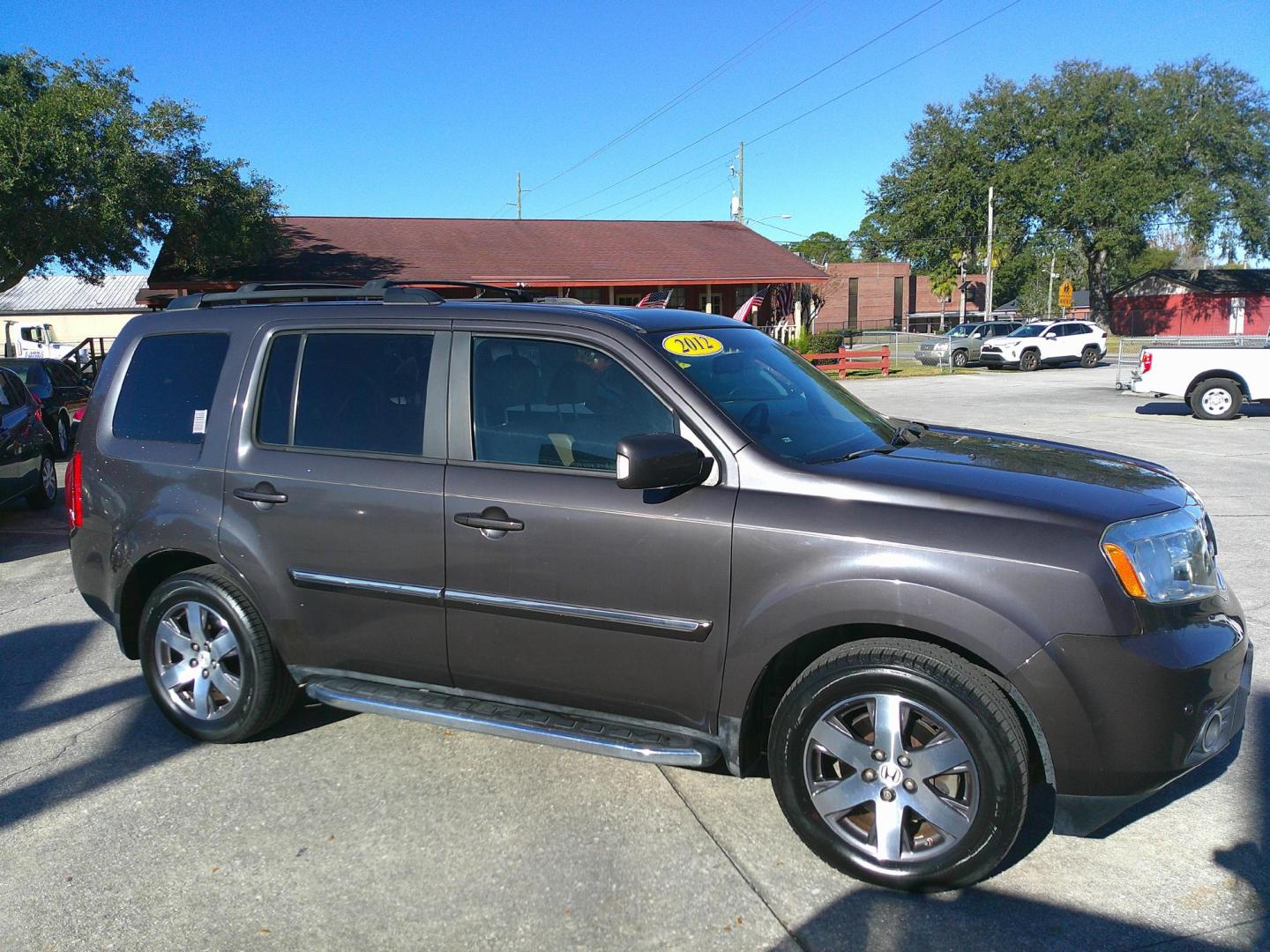 2012 BROWN HONDA PILOT TOURING-RES (5FNYF3H93CB) , located at 1200 Cassat Avenue, Jacksonville, FL, 32205, (904) 695-1885, 30.302404, -81.731033 - Photo#6