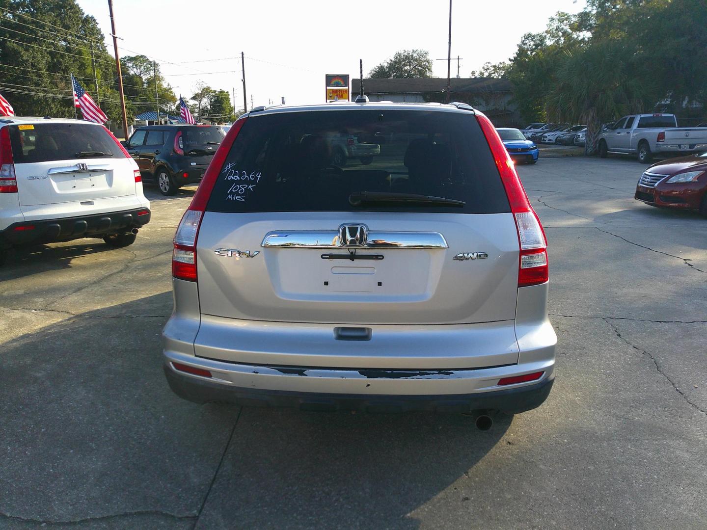 2011 SILVER HONDA CR-V EX-L (5J6RE4H72BL) , located at 1200 Cassat Avenue, Jacksonville, FL, 32205, (904) 695-1885, 30.302404, -81.731033 - Photo#3