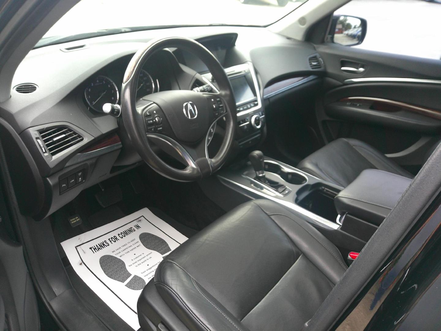 2014 BLACK ACURA MDX ADVANCE PKG. (5FRYD4H88EB) , located at 1200 Cassat Avenue, Jacksonville, FL, 32205, (904) 695-1885, 30.302404, -81.731033 - Photo#2