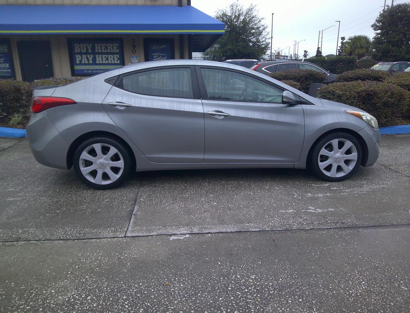 2011 GRAY HYUNDAI ELANTRA GLS; LIMITED (KMHDH4AE3BU) , located at 390 Hansen Avenue, Orange Park, FL, 32065, (904) 276-7933, 30.130497, -81.787529 - Photo#2