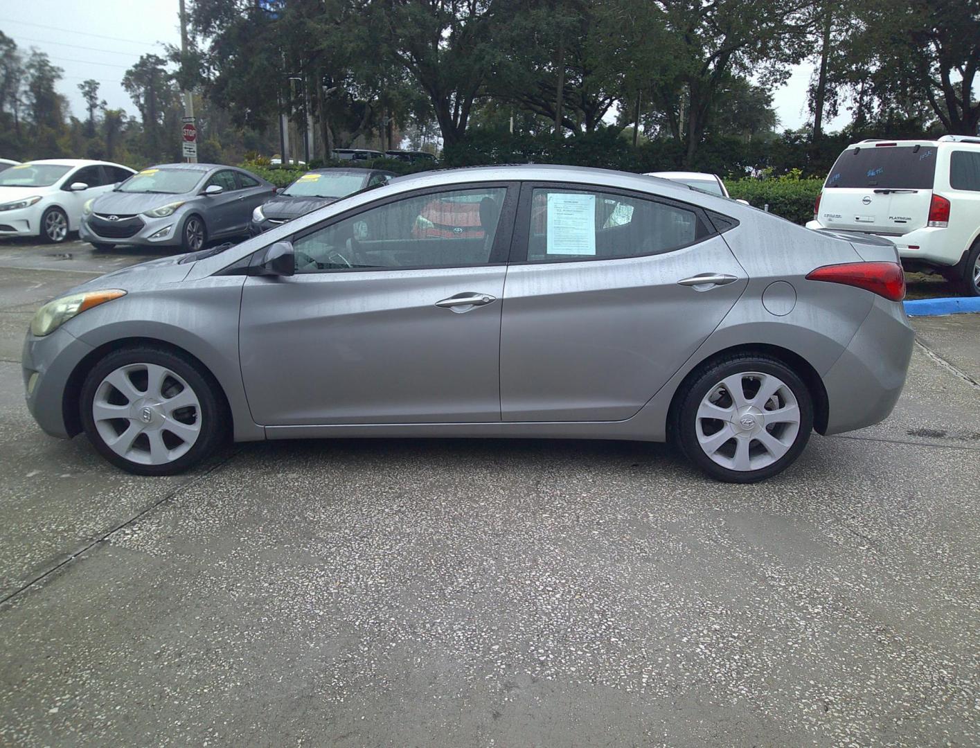 2011 GRAY HYUNDAI ELANTRA GLS; LIMITED (KMHDH4AE3BU) , located at 390 Hansen Avenue, Orange Park, FL, 32065, (904) 276-7933, 30.130497, -81.787529 - Photo#4