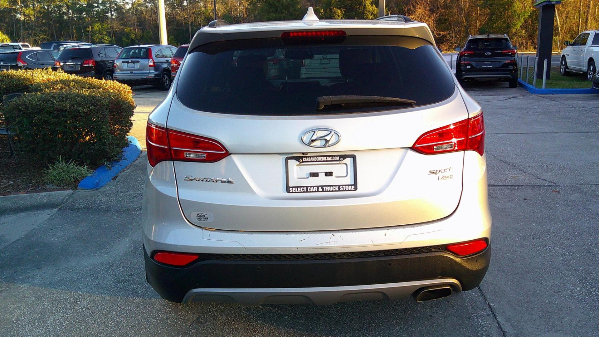 2014 SILVER HYUNDAI SANTA FE SPORT BASE (5XYZUDLB9EG) , located at 390 Hansen Avenue, Orange Park, FL, 32065, (904) 276-7933, 30.130497, -81.787529 - Photo#3