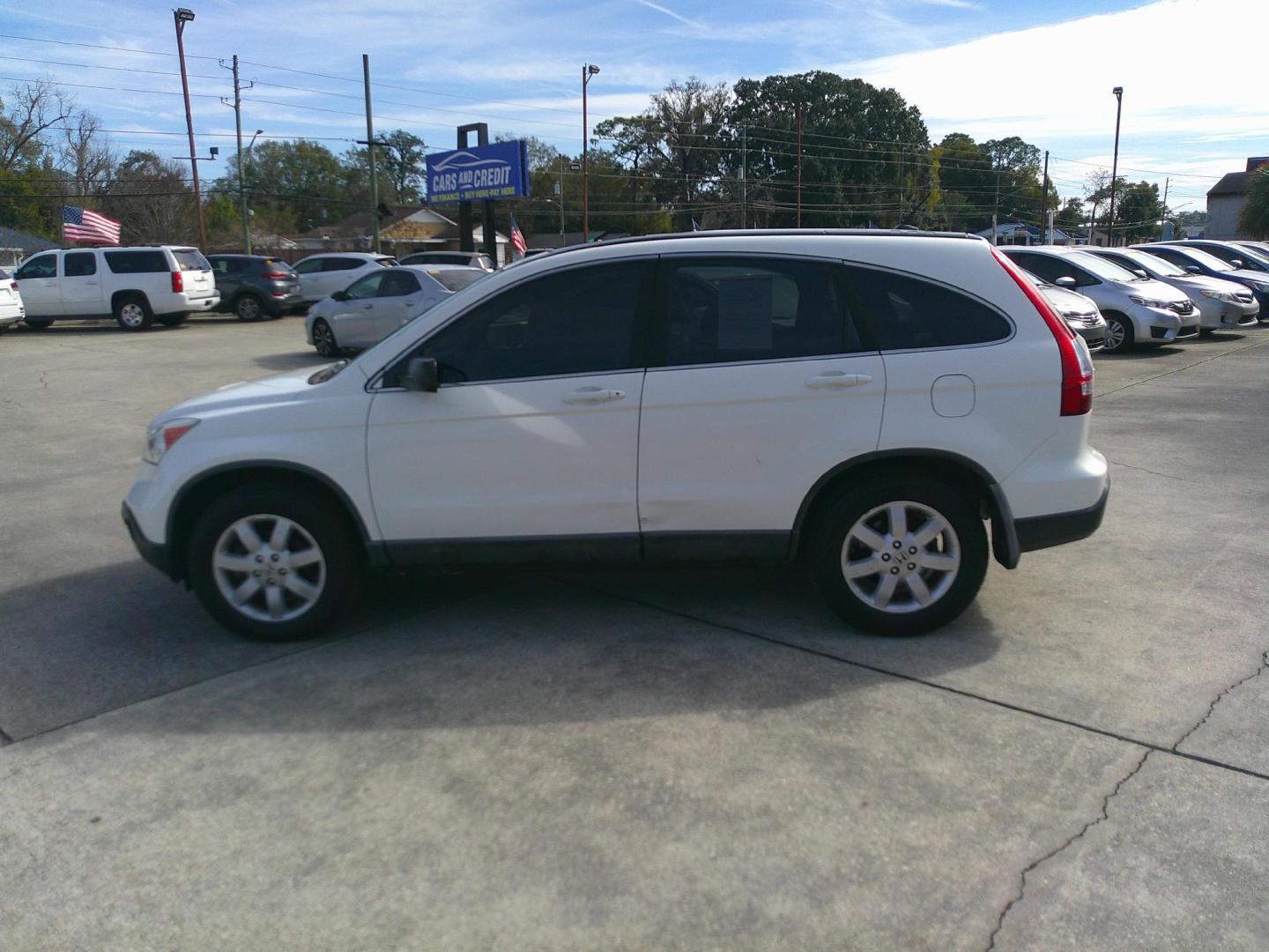 2009 WHITE HONDA CR-V EX-L (5J6RE38709L) , located at 1200 Cassat Avenue, Jacksonville, FL, 32205, (904) 695-1885, 30.302404, -81.731033 - Photo#1