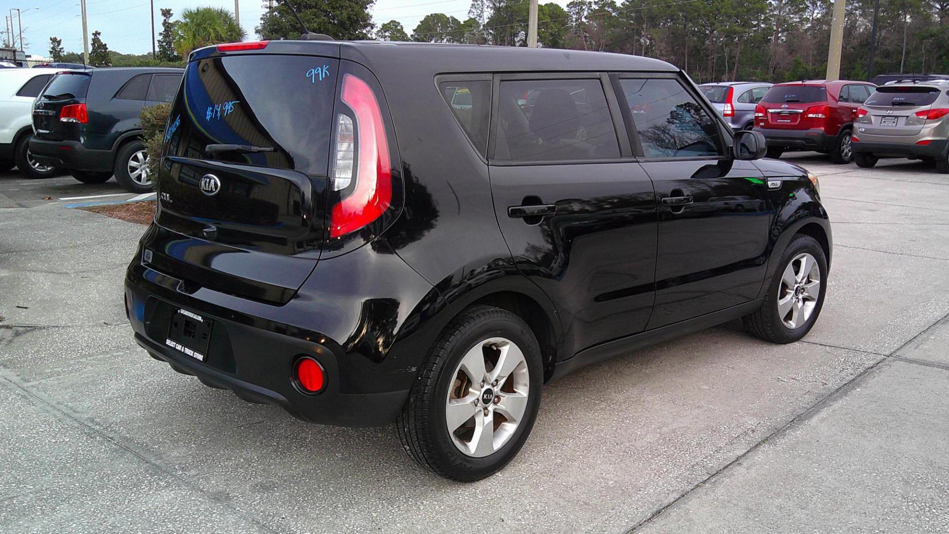 2018 BLAK KIA SOUL BASE (KNDJN2A26J7) , located at 390 Hansen Avenue, Orange Park, FL, 32065, (904) 276-7933, 30.130497, -81.787529 - Photo#3
