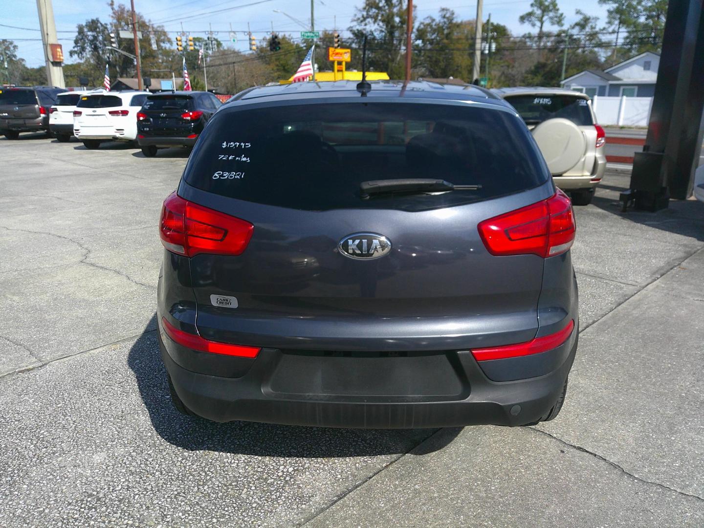 2016 BLUE KIA SPORTAGE EX; LX (KNDPBCAC1G7) , located at 1200 Cassat Avenue, Jacksonville, FL, 32205, (904) 695-1885, 30.302404, -81.731033 - Photo#5