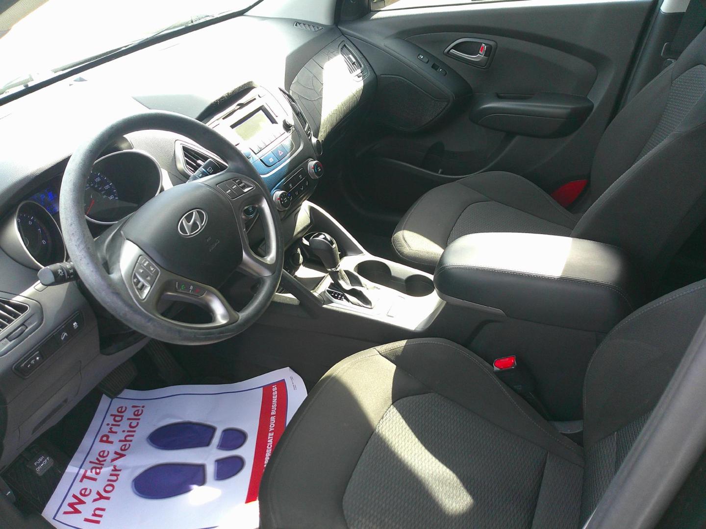 2014 BLACK HYUNDAI TUCSON GLS (KM8JT3AF3EU) , located at 390 Hansen Avenue, Orange Park, FL, 32065, (904) 276-7933, 30.130497, -81.787529 - Photo#2