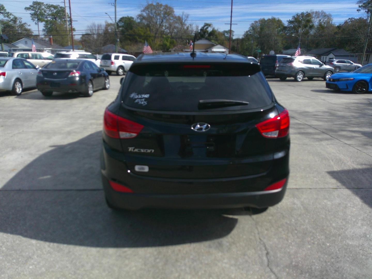 2014 BLACK HYUNDAI TUCSON GLS (KM8JT3AF3EU) , located at 390 Hansen Avenue, Orange Park, FL, 32065, (904) 276-7933, 30.130497, -81.787529 - Photo#3