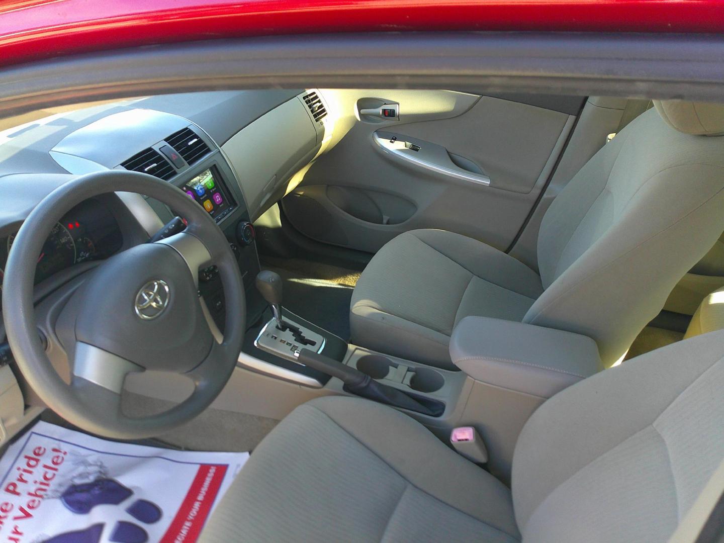 2010 RED TOYOTA COROLLA BASE; S; LE; (JTDBU4EE4AJ) , located at 1200 Cassat Avenue, Jacksonville, FL, 32205, (904) 695-1885, 30.302404, -81.731033 - Photo#2