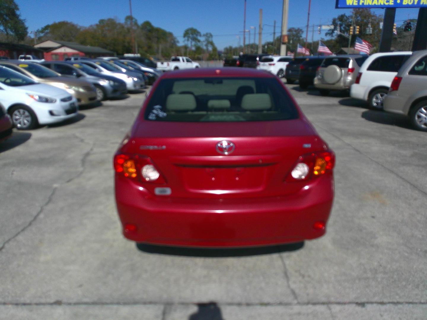 2010 RED TOYOTA COROLLA BASE; S; LE; (JTDBU4EE4AJ) , located at 1200 Cassat Avenue, Jacksonville, FL, 32205, (904) 695-1885, 30.302404, -81.731033 - Photo#3