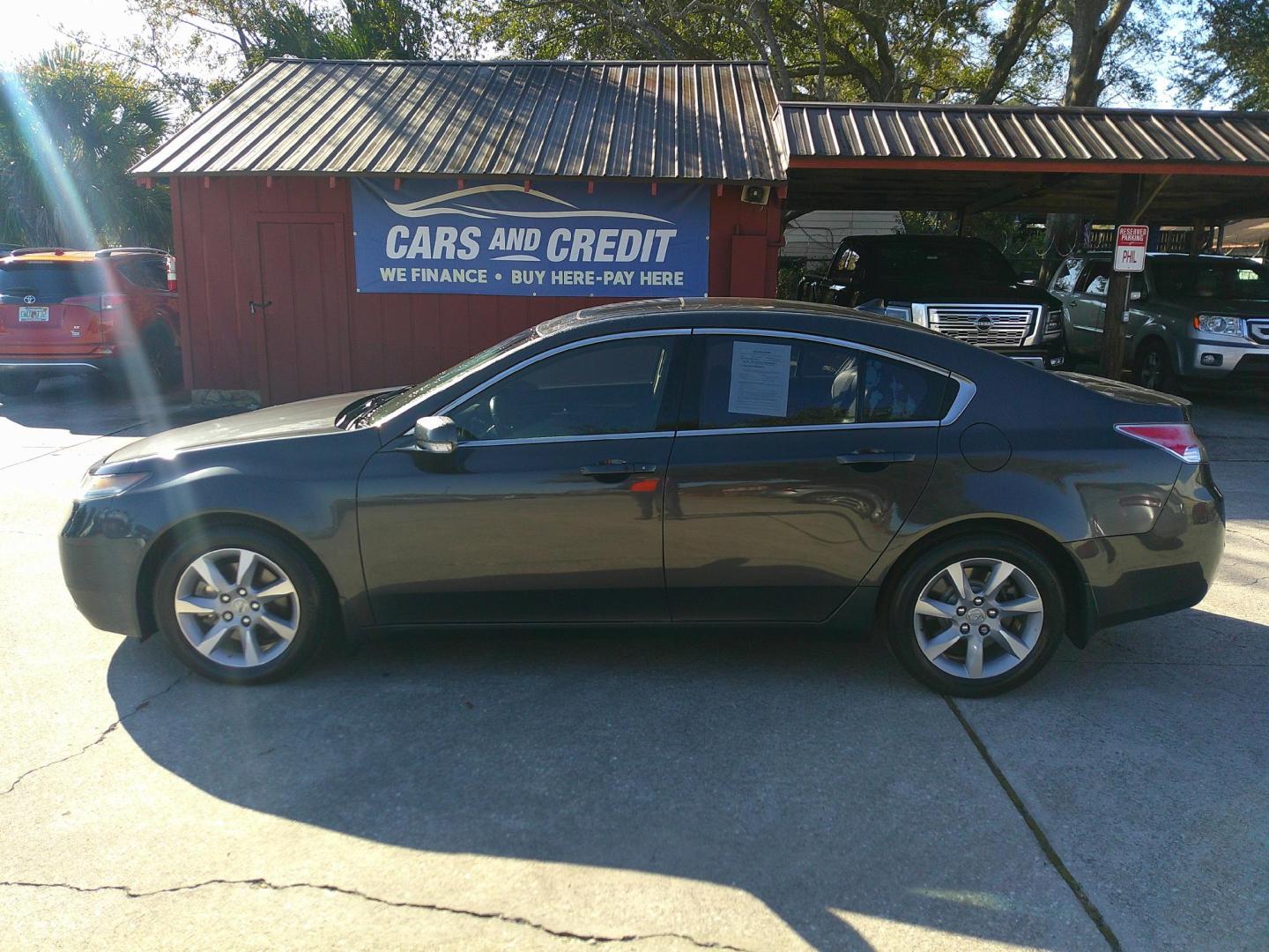 2012 SILVER ACURA TL 3.5TL W/TECH PKG. (19UUA8F58CA) , located at 1200 Cassat Avenue, Jacksonville, FL, 32205, (904) 695-1885, 30.302404, -81.731033 - Photo#1