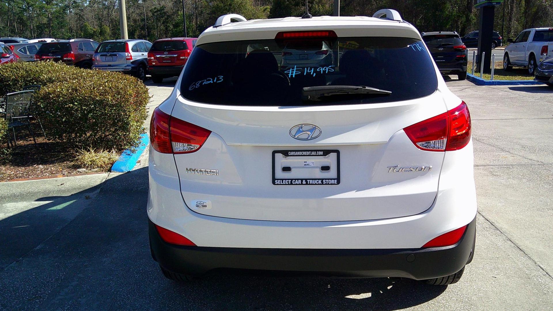 2013 WHITE HYUNDAI TUCSON GLS; LIMITED (KM8JU3AC1DU) , located at 390 Hansen Avenue, Orange Park, FL, 32065, (904) 276-7933, 30.130497, -81.787529 - Photo#3