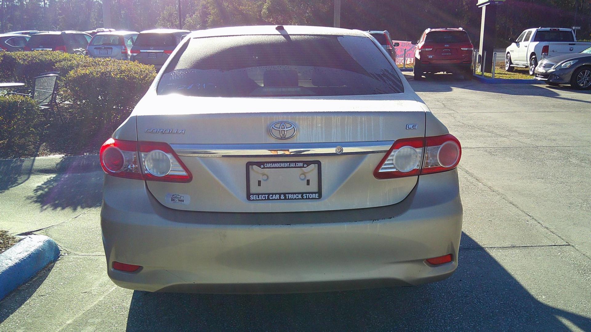 2011 BEIGE TOYOTA COROLLA BASE; S; LE; (JTDBU4EE1B9) , located at 390 Hansen Avenue, Orange Park, FL, 32065, (904) 276-7933, 30.130497, -81.787529 - Photo#3