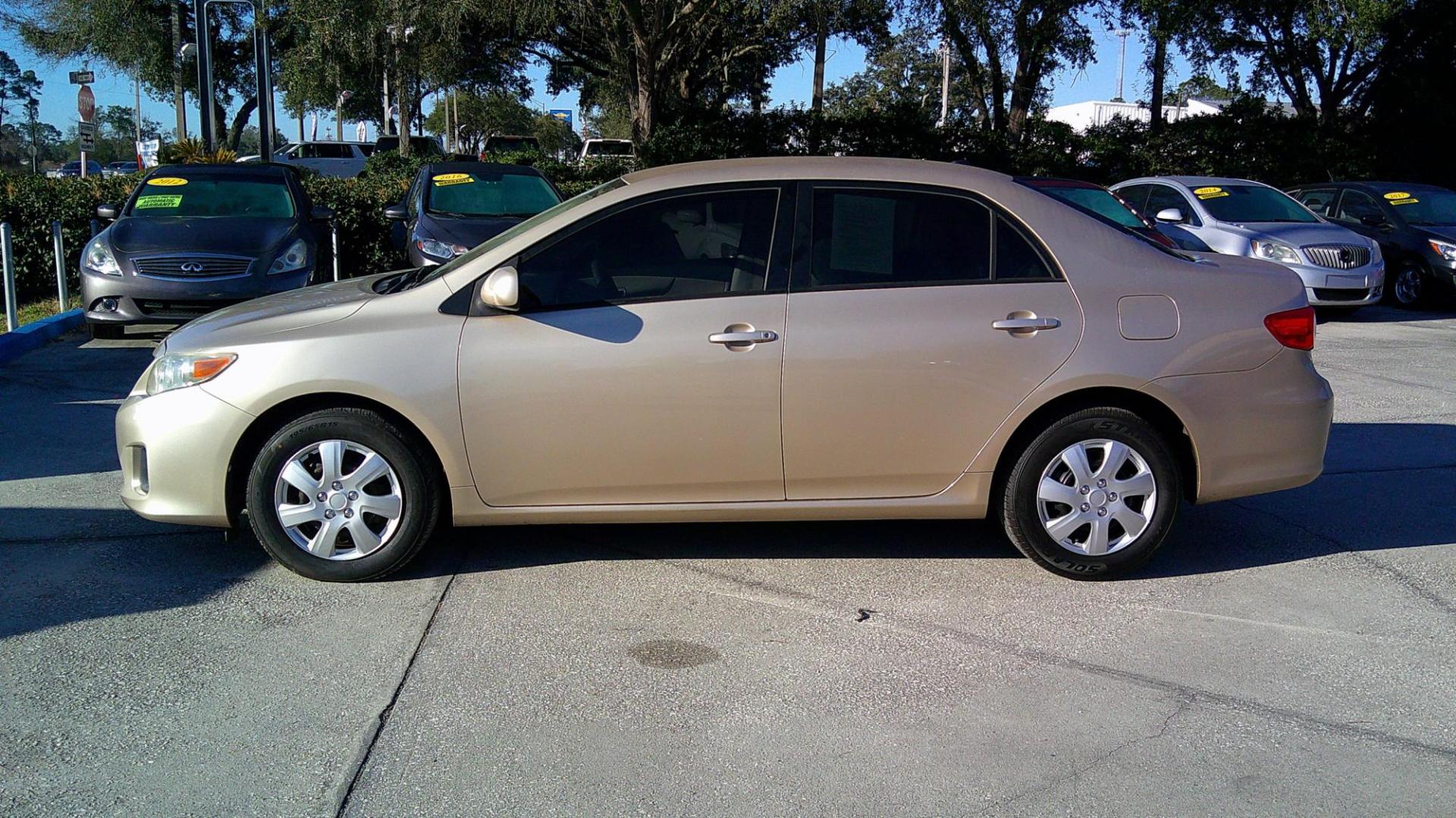 2011 BEIGE TOYOTA COROLLA BASE; S; LE; (JTDBU4EE1B9) , located at 390 Hansen Avenue, Orange Park, FL, 32065, (904) 276-7933, 30.130497, -81.787529 - Photo#5