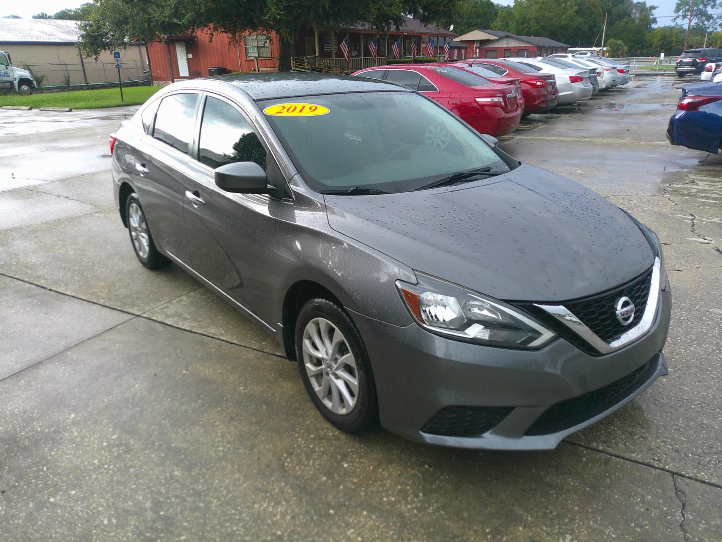 2019 GRAY NISSAN SENTRA SR; S; SL; SV (3N1AB7AP2KY) , located at 1200 Cassat Avenue, Jacksonville, FL, 32205, (904) 695-1885, 30.302404, -81.731033- Photo#1